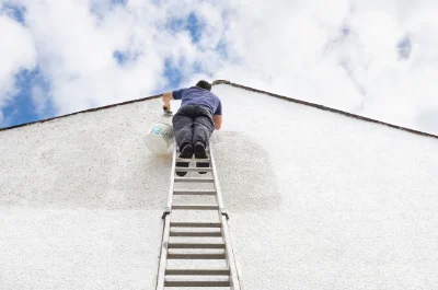 Peinture extérieure à Grandris — façades et ravalement